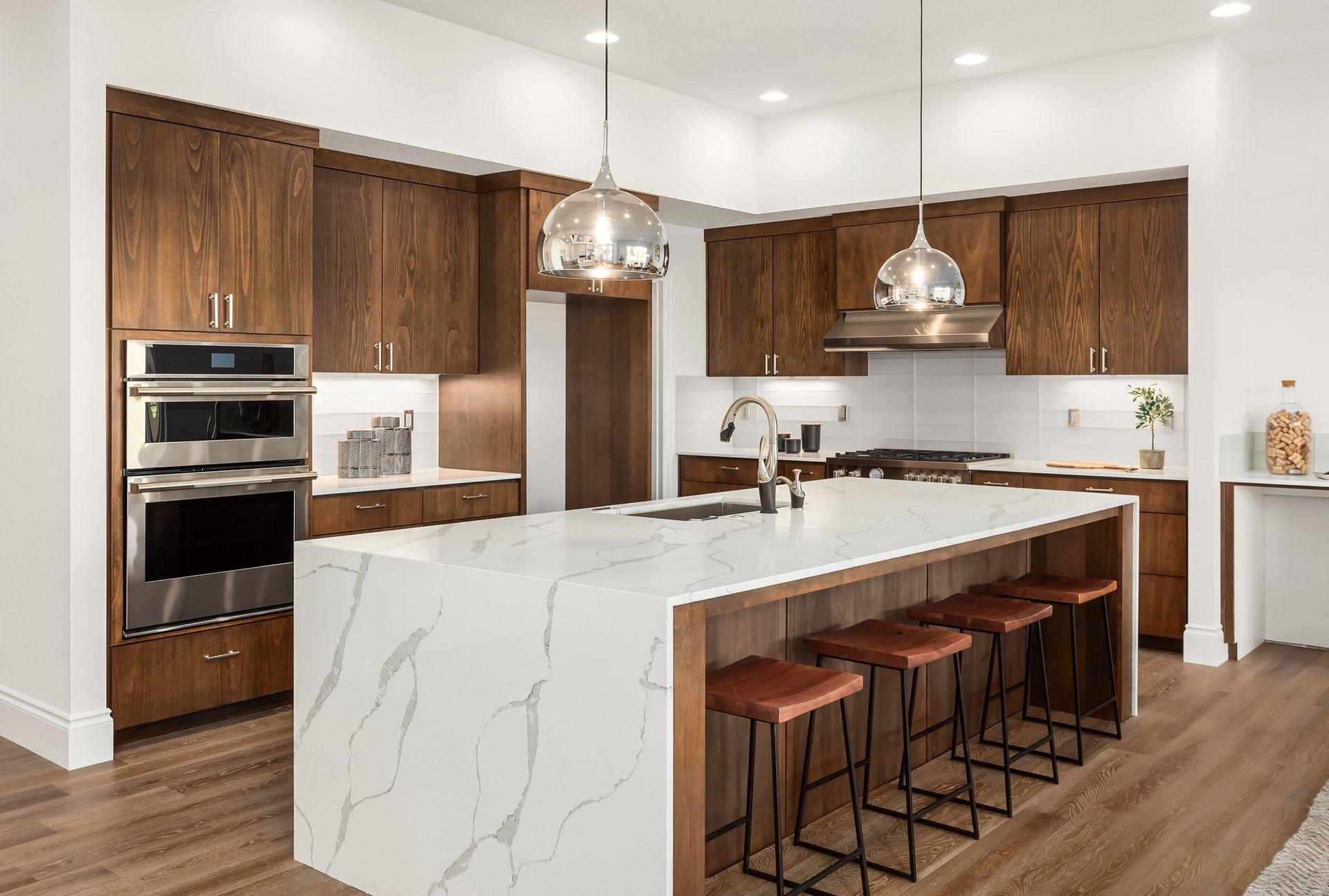 Modern luxury kitchen interior